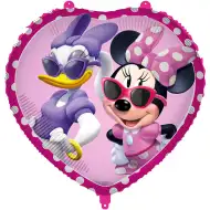 Minnie Mouse srcoliki balon u obliku srca 46 cm
