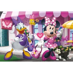 Minnie miš 2 u 1, slagalica od 108 dijelova i bojanka 50x35 cm - Lisciani slika 2