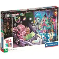 Monster High 2 104-dijelna supercolor slagalica - Clementoni