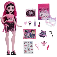 Monster High Njega čudovišta Draculaura lutka s dodacima - Mattel slika 3
