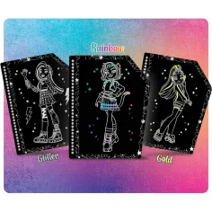 Monster High Prijatelji zauvijek set za izradu slika, 44 stranice - Lisciani slika 2