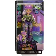 Monster High: Scare-adise otok – Lutka Clawdeen Wolf s dodacima - Mattel