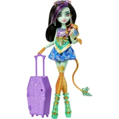 Monster High Tajne strašnih prijatelja: Strašno putovanje Jinafire Long lutka - Mattel slika 4