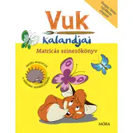 Móra: Dargay Attila i Fekete István - Vukove avanture, knjiga bojanki s naljepnicama