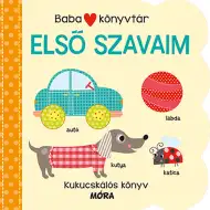 Móra: Dječja knjižnica - Moje prve riječi, knjiga s prozorčićima