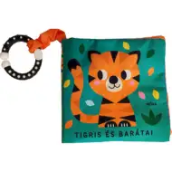 Móra: Tigar i prijatelji šuškava tekstilna knjiga s grizalom