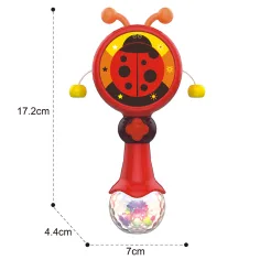 Music World: Bubanj s kuglicama i bubamarom, 17 cm slika 3