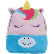 Must... Jednorog ružičasti plišani vrtićki ruksak 27x7x24 cm