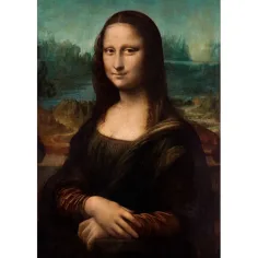 Muzejska kolekcija: Leonardo da Vinci - Mona Lisa puzzle od 1000 dijelova - Clementoni slika 2