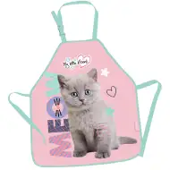 My Little Friend Fluffy Kitty slikarski pregač s mačkom