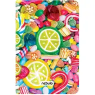 Nebulo: Gumena mapa formata A4 Bomboni