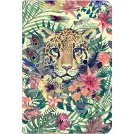 Nebulo: Gumena mapa formata A4 s uzorkom leoparda