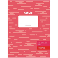 Nebulo: Heftana bilježnica s kvadratićima 87-32 A4
