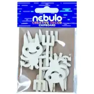 Nebulo: Kartonska dekoracija vragova, set od 6 komada