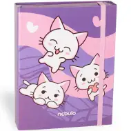 Nebulo: Kutija za bilježnice A/5 veličine s motivom mačke