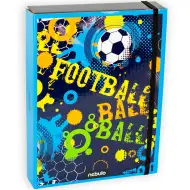 Nebulo: Kutija za bilježnice A/5 veličine s nogometnim uzorkom