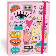 Nebulo: Kutija za bilježnice formata A/5 girl power