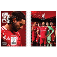 Nebulo: Liverpool spiralna bilježnica, linirana, 60 listova, A5, 1 kom