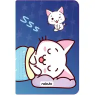 Nebulo: Mapa s gumom A/4 veličine Mačka