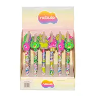 Nebulo: Mushroom Forest kemijska olovka s gel tintom i tipkom za brisanje, razne vrste, 1 komad