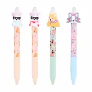 Nebulo: Pomični psići, kemijska olovka s tipkom i brisivim gelom, razni modeli, 1 komad