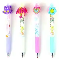 Nebulo: Proljetna sitnica – gel olovka na klik s brisivim tušem, razne vrste, 1 komad