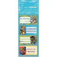 Nebulo: Set od 12 naljepnica za bilježnice s gamerskim uzorkom