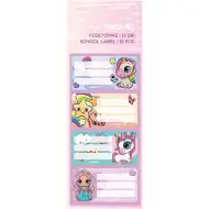 Nebulo: Set od 12 naljepnica za bilježnice s motivima jednoroga i princeze