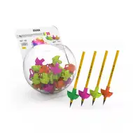 Nebulo: Silikonski držač za olovke s osmijehom u različitim bojama, 1 komad