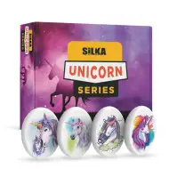 Nebulo: Silka gumica - s uzorkom jednoroga 1 komad