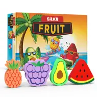 Nebulo: Silka gumica za brisanje - s voćnim uzorkom 1 komad