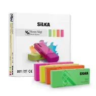Nebulo: Silka gumica za brisanje - u neon bojama 1 komad