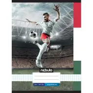 Nebulo: Šivan karo bilježnica s nogometnim HUN uzorkom 87-32 A/4