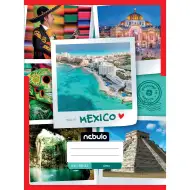 Nebulo: Spajalica, glatka bilježnica s meksičkim uzorkom, 80-32 A/4