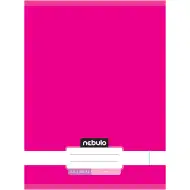 Nebulo: Spajalica glatka neon ružičasta bilježnica 80-32 A/4
