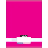 Nebulo: Spajalica karirani neon ružičasti bilježnica 87-32 A/4