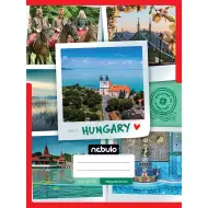 Nebulo: Spajalica karo bilježnica s motivom Mađarske 87-32 A/4
