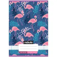 Nebulo: Spajani bilježnica s linijama za 3. razred s motivom flaminga, 12-32 A/5