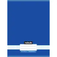 Nebulo: Spremnica s tvrdim uvezom, kvadratići, oceanski plave boje, 87-32 A/4