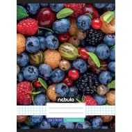 Nebulo: Voštana bilježnica s kariranim vođenjem, s uzorkom voća, 87-32 A/4