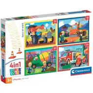 Noli zauzet 4u1 Supercolor puzzle - Clementoni