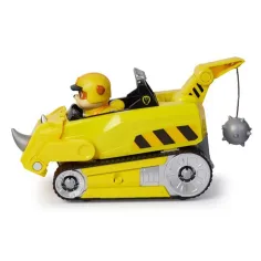 Patrola Šapa: Džungla Štenci Rubble minifigura s nosorožcem vozilom - Spin Master slika 3