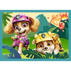 Paw Patrol: Pustolovine na otoku dinosaura - komplet slagalica 4 u 1 - Trefl slika 2