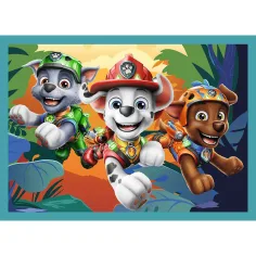 Paw Patrol: Pustolovine na otoku dinosaura - komplet slagalica 4 u 1 - Trefl slika 5