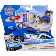 Paw Patrol: Search &amp; Rescue autić na navijanje s figurom Chasea - Spin Master