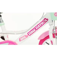 Paw Patrol Skye dječji bicikl 14” s košarom i sjedalicom za lutku u ružičasto-menta zelenoj boji – Dino Bikes bicikl slika 4