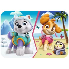 Paw Patrol Skye i Everest avantura 24-dijelna drvena slagalica - Trefl slika 2