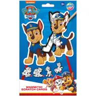 Paw Patrol set za struganje slika, kreativni set od 10 komada s magnetima za hladnjak