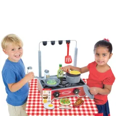 Pečenje i kuhanje: Delux drveni set za pečenje - Melissa & Doug slika 2