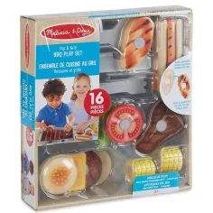 Pečenje i kuhanje: Set za igru s roštiljem i BBQ - Melissa & Doug slika 2
